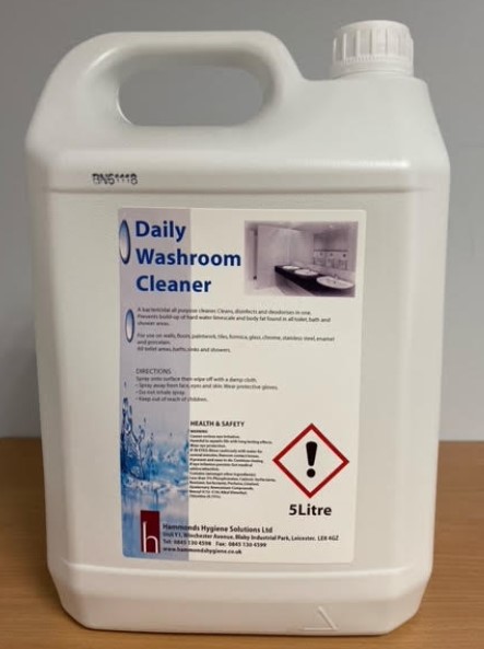 DAILY WASHROOM CLEANER 5 LITRE